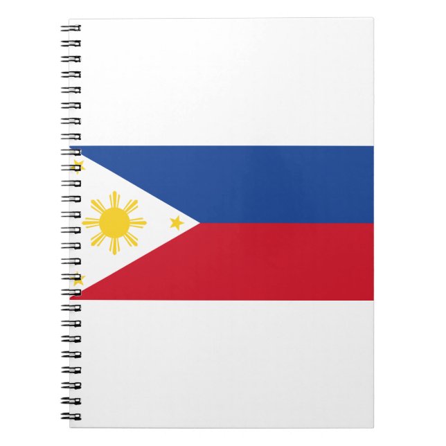 Philippines Flag Notebook (Front)