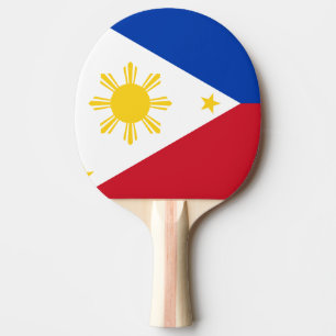 Philippines Flag Ping Pong Paddle