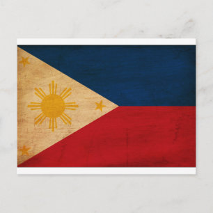 Philippines Flag Postcard