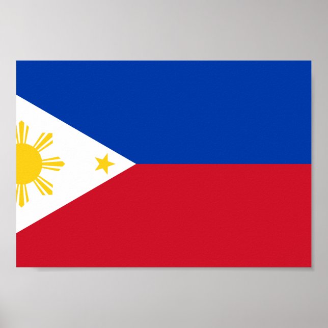 Philippines Flag Poster (Front)