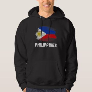 Philippines Flag Pride Retro Pinoy Flag Family Mat Hoodie