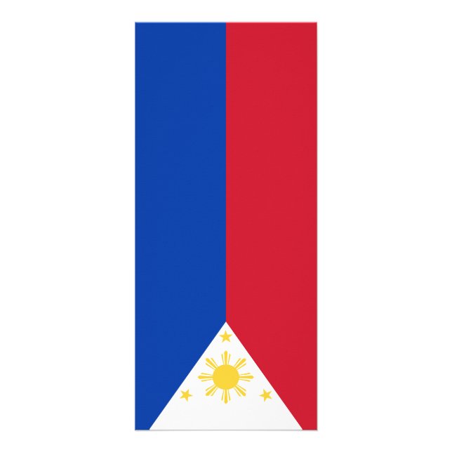 Philippines flag rack card (Front)