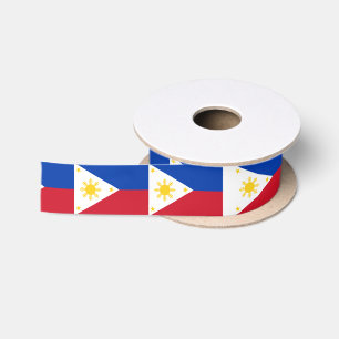 Philippines Flag Satin Ribbon
