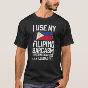 Philippines Flag Souvenirs For Filipinos Men & Wom T-Shirt
