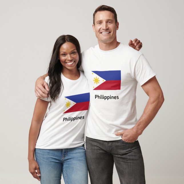 Philippines Flag T-Shirt (Unisex)