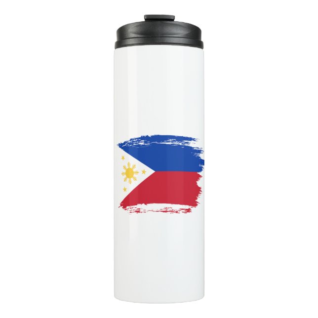 Philippines flag thermal tumbler (Front)