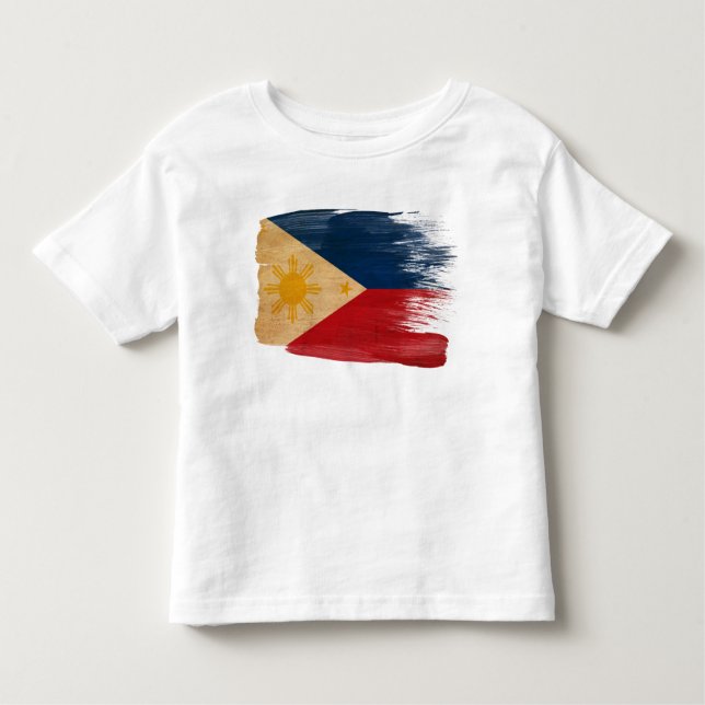 Philippines Flag Toddler T-Shirt (Front)