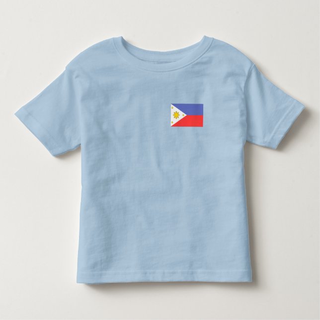Philippines Flag Toddler T-Shirt (Front)