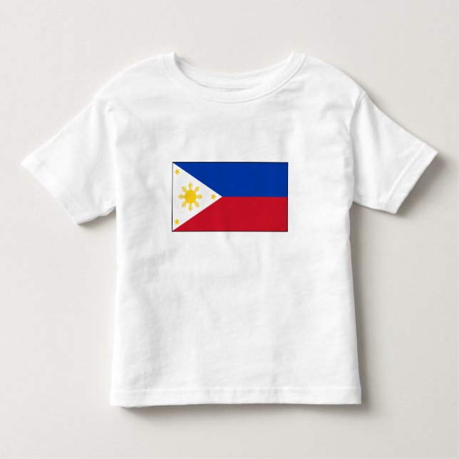 Philippines Flag Toddler T-Shirt (Front)