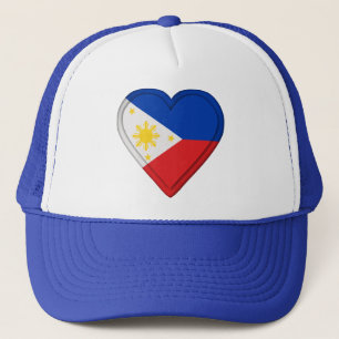 Philippines Flag Trucker Hat