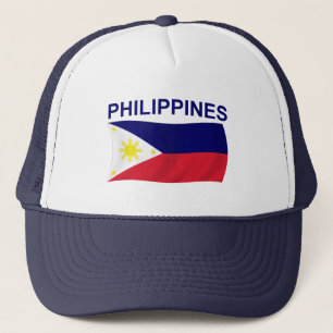 Philippines Flag Trucker Hat