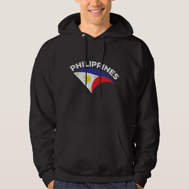 Philippines Homeland Proud Filipino Flag pinoy Hoodie (Front)