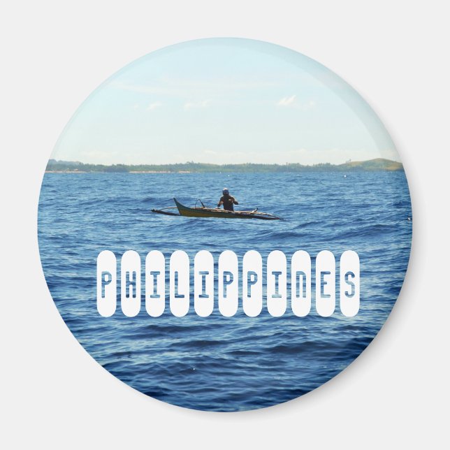 Philippines Island Magnet (Front)