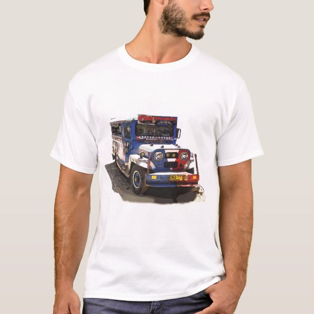 Philippines Jeepney T-Shirt (Front)