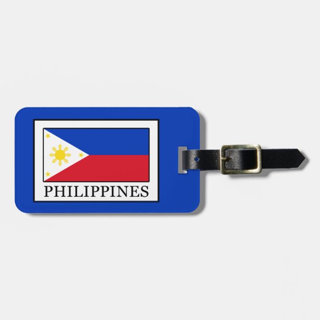 Philippines Luggage Tag (Front Horizontal)