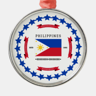 Philippines Metal Tree Decoration