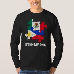 Philippines Mexico Filipino Pride Proud Flag Mexip T-Shirt