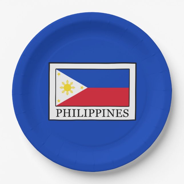 Philippines Paper Plate (Front)
