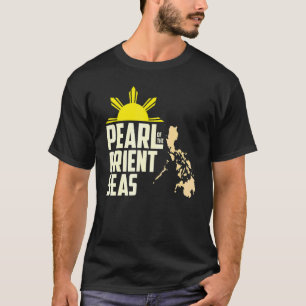 Philippines Pearl Of The Orient Seas Graphic Phili T-Shirt