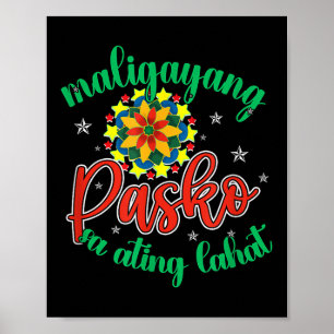 Philippines Pilipinas Filipino Christmas Parol Xma Poster