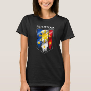 Philippines Pinay Filipino Pride Country Flag Isla T-Shirt