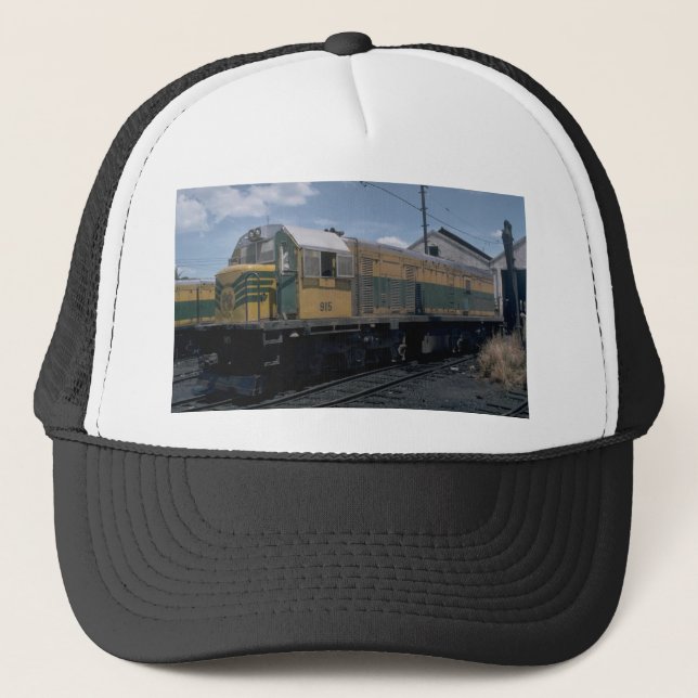 Philippines, PNR GE road unit Trucker Hat (Front)