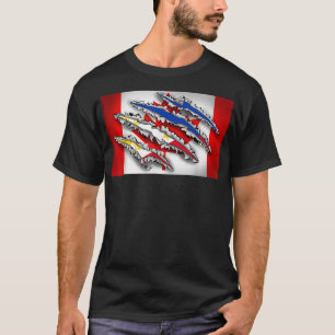 Philippines Proud Filipino Canada Canadian Flag Sc T-Shirt