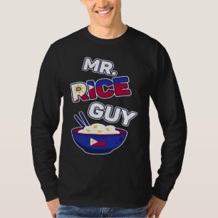 Philippines Rice Guy  Pinay and Pinoy Filipino Ric T-Shirt