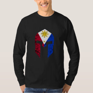 Philippines Roman Helmet Pilipinas Filipino Pride T-Shirt