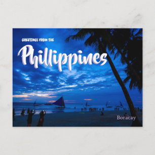 Philippines Travel Postcard