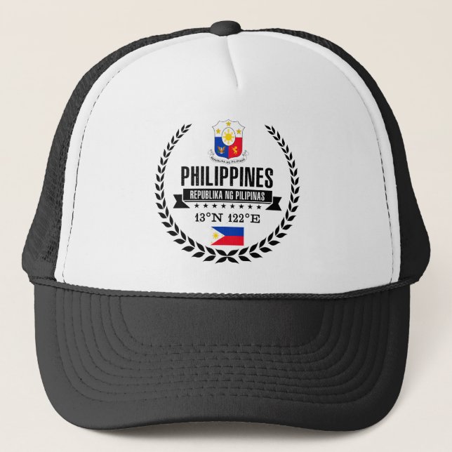 Philippines Trucker Hat (Front)