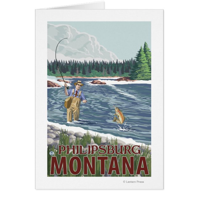 Philipsburg, MontanaFly Fisherman (Front)