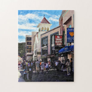 Philipsburg Sint Maarten: Shopping on Front Street Jigsaw Puzzle