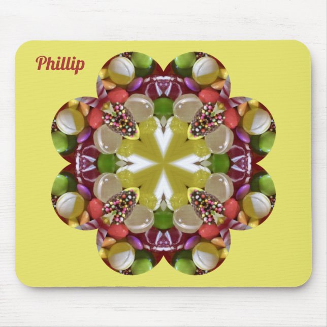 PHILLIP ~ EASTER TREATS ~ Candy, Sweets Bright ~ Mouse Pad (Front)