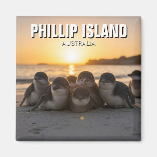 Phillip Island Australia Magnet