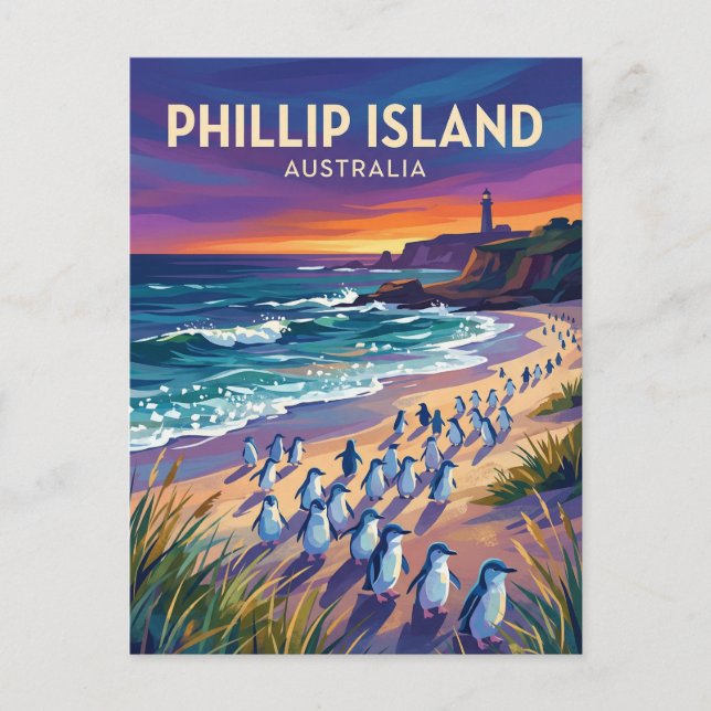 Phillip Island Australia Postcard (Front)