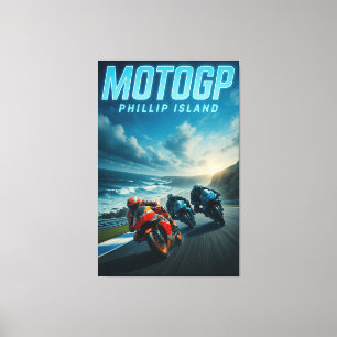 Phillip Island MotoGP Australian Grand Prix 2024  Canvas Print