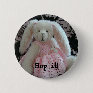 Phillipa Bunny by Wee Darlin Bears 6 Cm Round Badge