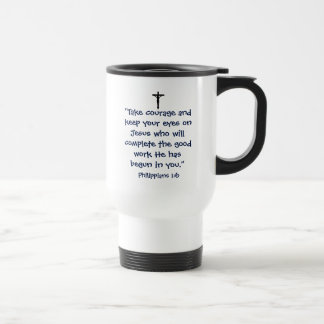 Phillipians 1:6 Travel Mug