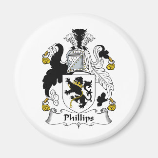 Phillips Family Crest Magnet