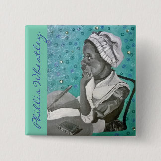 Phillis Wheatley 15 Cm Square Badge