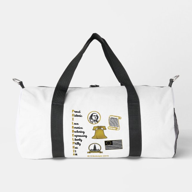 Philly Acronym Tourist Bag (Front)