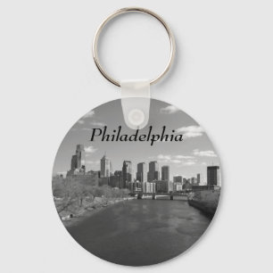Philly b/w key ring