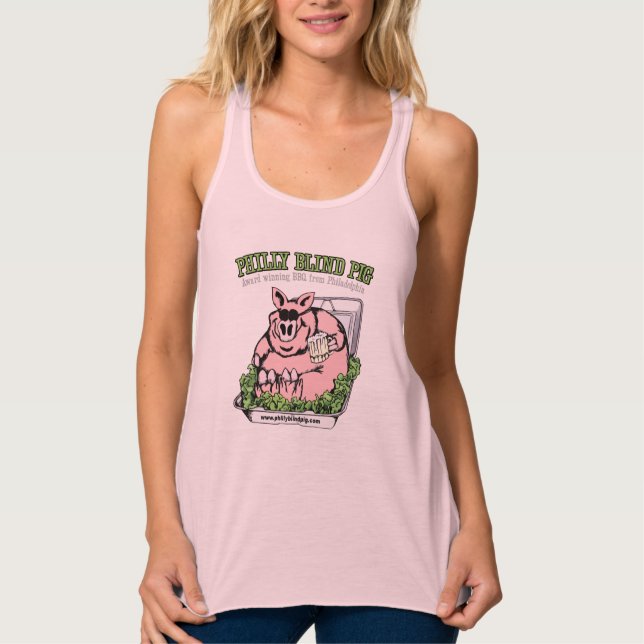 Philly Blind Pig BBQ Singlet (Front)