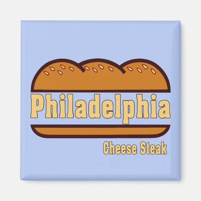 Philly Cheese Steak Magnet (Front)