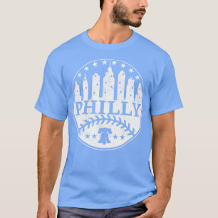 Philly Fan Baseball Lover Philadelphia PA City Sky T-Shirt