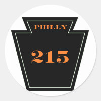 Philly Flyers PA  215 Punk hardcore sticker
