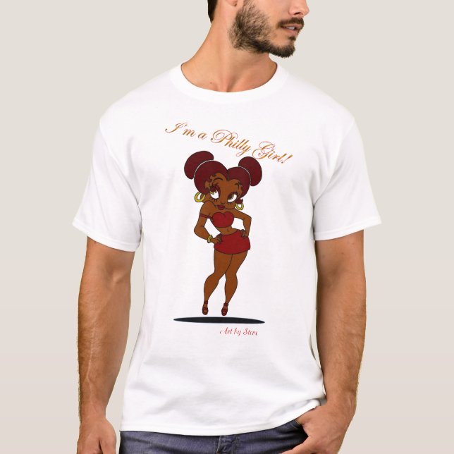 Philly  Girl T-Shirt (Front)