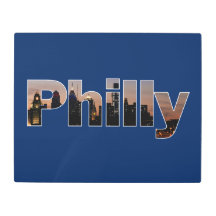Philly Letters Metal Wall Art
