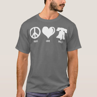Philly Liberty Bell Brotherly Love Philadelphia Lo T-Shirt